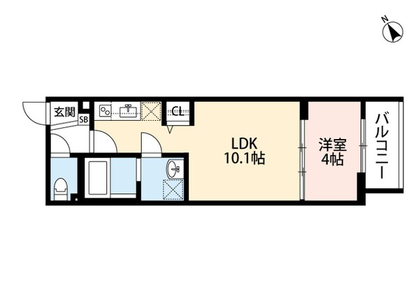 朝潮橋駅 徒歩5分 2階の物件間取画像